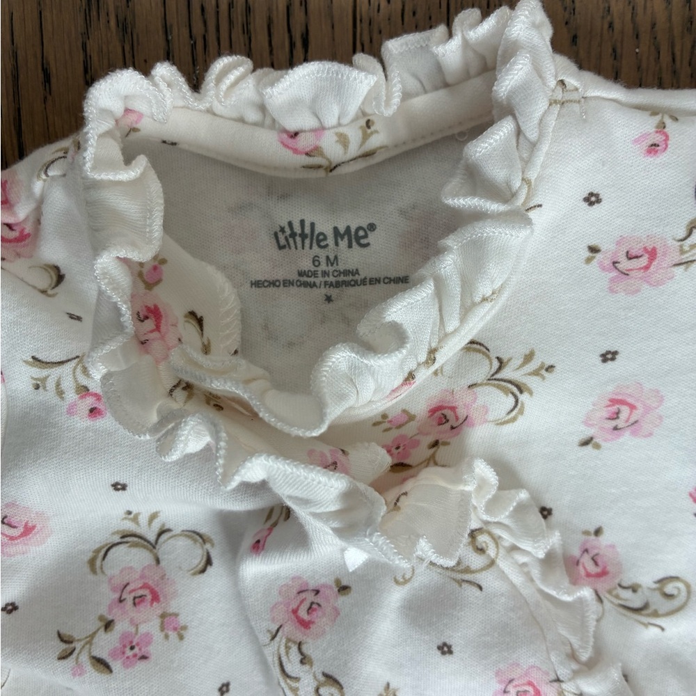 Baby Girl Clothing Bundle 6-9 months - Floral, Yellow, and Pink 11 items - Picture 3 of 16
